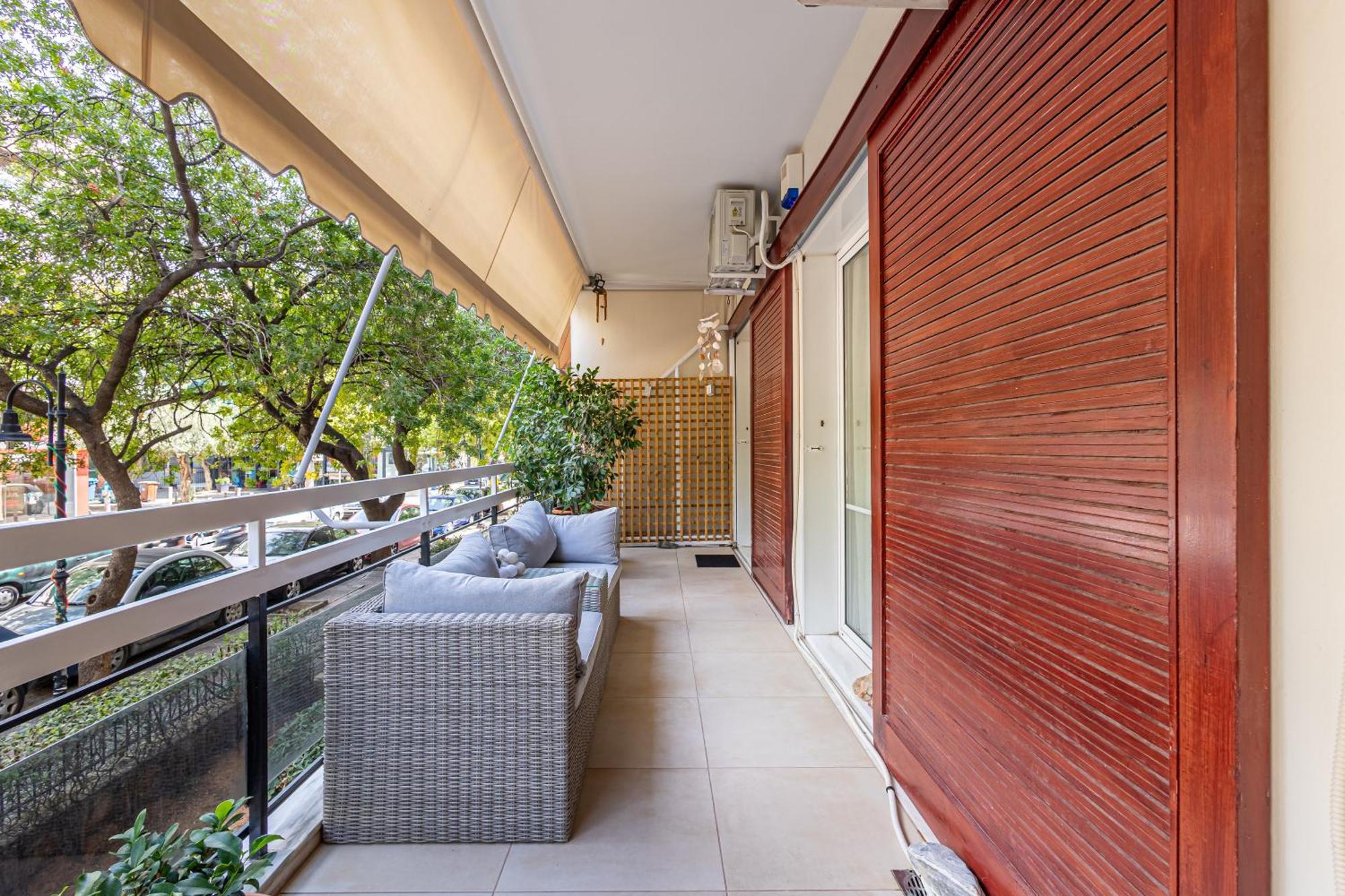 Alimos Marina Beach Apartment Aten Exteriör bild